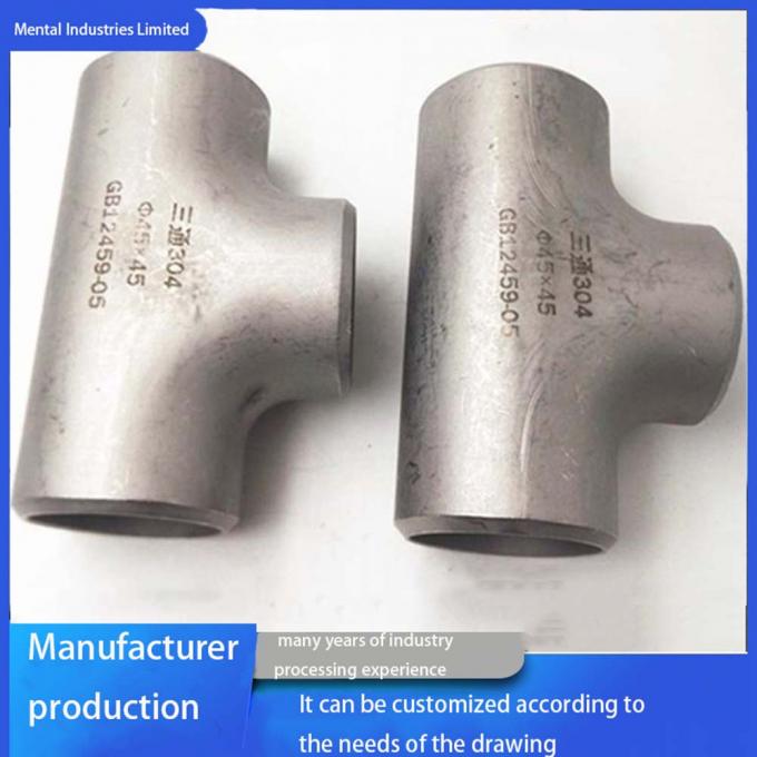 ทองแดง นิเคิลเท่าเทียม Tee UNS C71500 SMLS อะไหล่ท่อปั่นท้ายสําหรับการใช้งานอุณหภูมิสูง 5