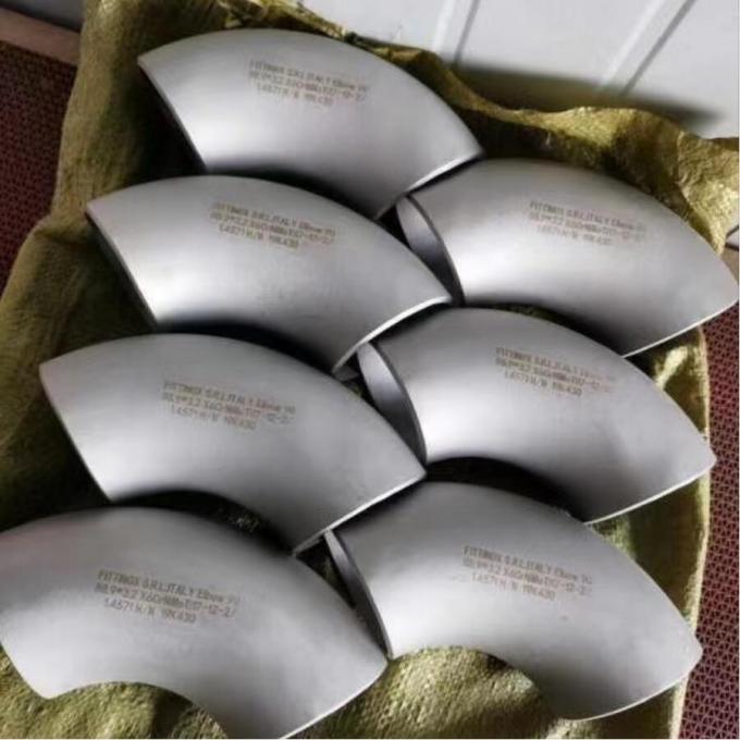 METAL B363-WPT12 SMLS LR BW ASME-B16.9 SCH80 1" อุปกรณ์ประกอบท่อสแตนเลส 2