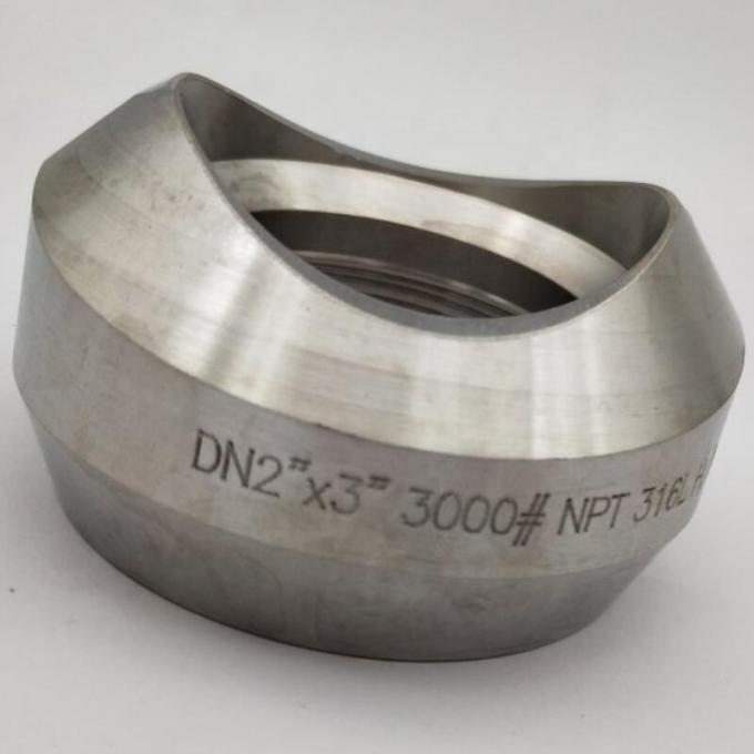 ASTM A105/A350 1 " 3000LB LF2 ผงท่อแรงดันสูง 0