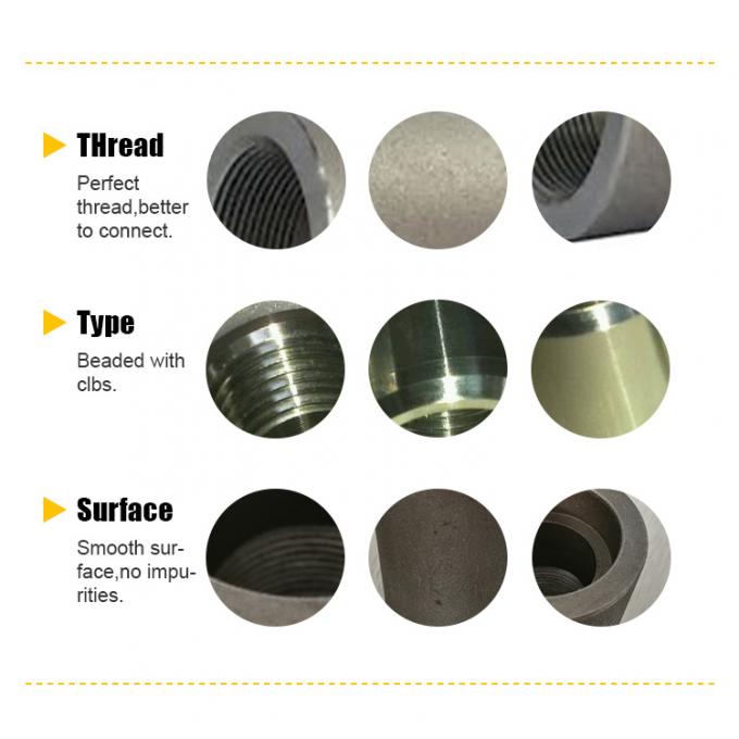 ASTM A105/A350 1 " 3000LB LF2 ผงท่อแรงดันสูง 3