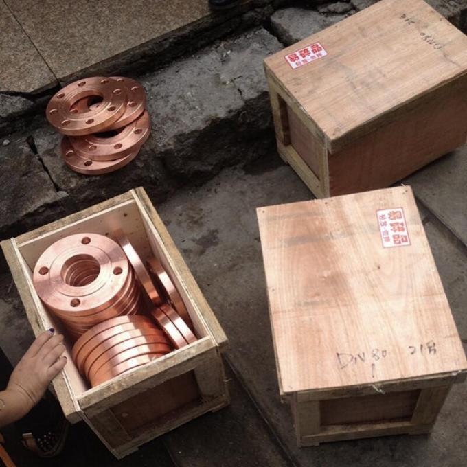 โลหะ ทองแดง นิเคิล Flanges ทองแดง นิเคิล 90/10-ทองแดง นิเคิล 70/30 10