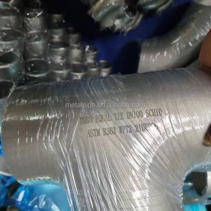 อะไหล่ท่อท่อโลหะทองแดง นิเคิล ASME B36.19 LR/SR 2inch Sch10s 90 องศา 2