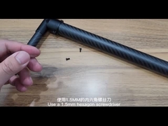 ข้อศอกอลูมิเนียมแบบหลายพอดีครอบคลุมเบาะทีฟิตติ้งท่อ