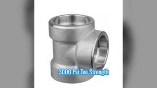 3000 Psi ลดความแข็งแกร่งทางอุตสาหกรรมของ Tee