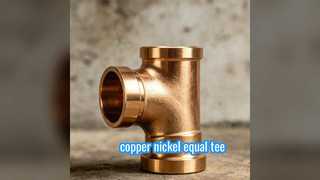Copper-Nickel Equal Tees – ความต้านทานการกัดกร่อนของน้ำทะเลระดับพรีเมี่ยม