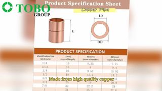 ข้อต่อตรงทองแดง – ข้อต่อท่อที่เชื่อถือได้สำหรับระบบประปาและ HVAC