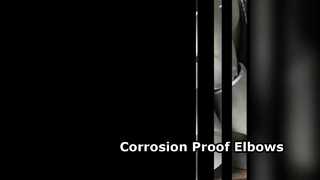 ข้องอทองแดงนิเกิล 9010 BW LR 45 90 Degree