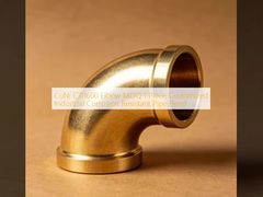 กำหนดเอง CuNi C70600 ข้อศอกโค้งท่อทนการกัดกร่อน