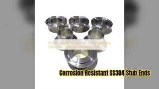 SS304 Lap Joint Stub End ท่อทนการกัดกร่อนที่ทนทาน