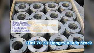 CuNi 70 30 หน้าแปลนเชื่อมซ็อกเก็ต พร้อมสต็อก จัดส่งรวดเร็ว