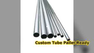 แพ็คพาเลทท่อทองแดงนิกเกิลอะโนไดซ์