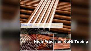 ท่อคาปิลลารี C71500 CuNi ความแม่นยำสูงสำหรับอุปกรณ์กึ่งตัวนำ