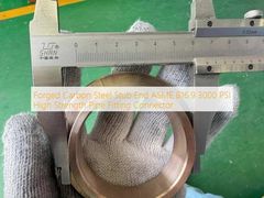 ปลายโครงเหล็กคาร์บอนฟอร์จความแข็งแรงสูง 3000 PSI