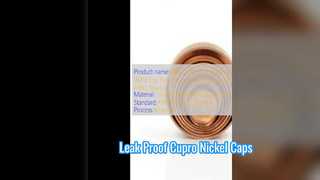 UNS C70600 Cupro Nickel 90 10 ฝาสำหรับ HVAC กันรั่ว