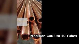ASTM B111 90 10 CuNi ท่อไร้รอยต่อความแม่นยำสูงเสร็จสิ้น