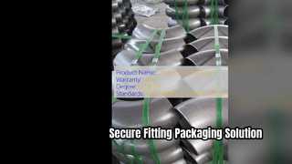 CuNi 90/10 ข้องอ ข้อต่อท่อ กล่องไม้