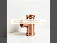 DN20 CuNi C70600 ข้อต่อป้องกันการกัดกร่อนทีเท่ากับที