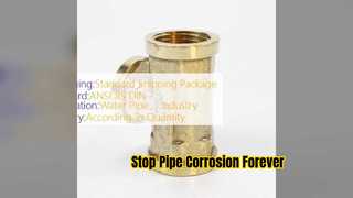 C70600 Copper Nickel Tee ท่อทนการกัดกร่อนที่ทนทาน