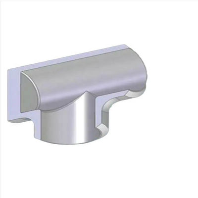 Seawater Corrosion Resistant CuNi Equal Tee C70600 90/10 Butt Weld Fitting