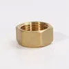 Threaded Copper Pipe Cap with 150 PSI Pressure Rating and Cylindrical Shape for Secure Pipe End Protection