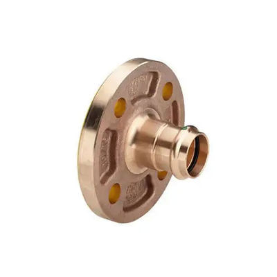 ASME B16.5 Copper Nickel Slip On Flange C70600 Yellow Anti-Corrosion Coating for Marine Piping
