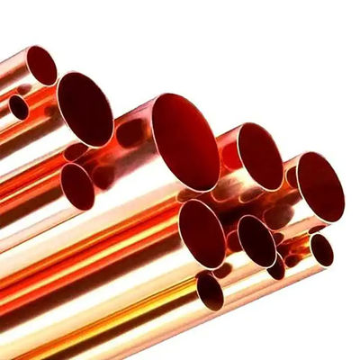 99% Pure Copper Nickel Pipe 20mm 25mm Smooth Surface  Tube for Industrial Use