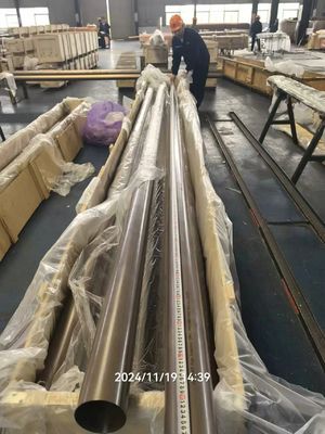 CuNi 70/30 & 90/10 Copper Nickel Seamless Pipe, ASTM B466 C71500/C70600 for Marine Use