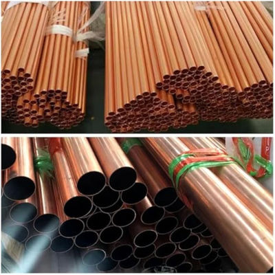Seamless C70600 Copper Nickel Pipe High Corrosion Resistance Good Heat Treatable Tube