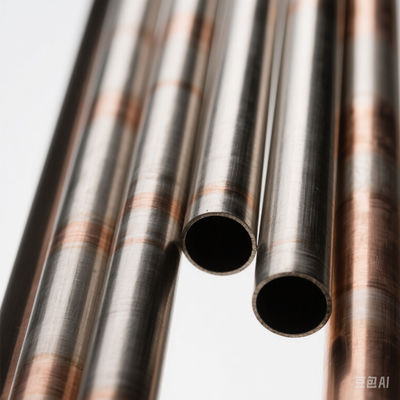 1/2 Inch 24 Inch Diameter Copper Nickel Pipe With High Tensile Strength 0.065 Inch 0.5 Inch Wall Thickness