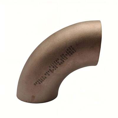 Customized Thickness Copper Nickel Elbow Fitting Durable Corrosion Resistant Pipe Connector for Industrial Applications