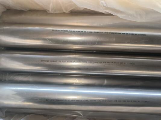 ASTM B466 CuNi 70/30 Copper Nickel Welded Pipe High Strength Anti-Corrosion Tube