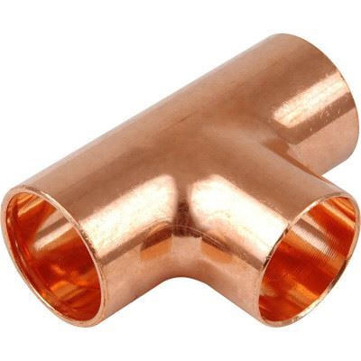 CuNi 70/30 ทองแดงนิกเกิลเท่ากับ Tee ASME B16.9 1/2 