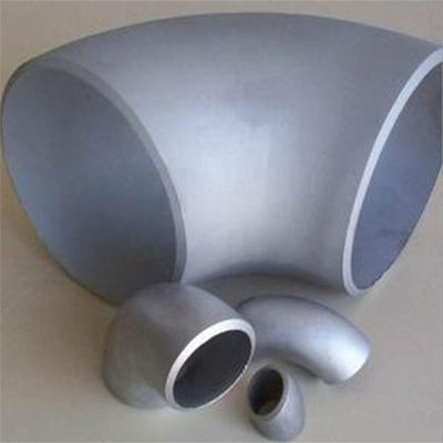 ข้องอนิกเกิลทองแดง CuNi 70/30 ทนต่อการกัดกร่อนแบบไม่มีรอยต่อ 90 ° LR ASME B16.9 ข้อต่อเชื่อมชน