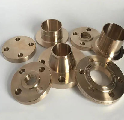 ASME B16.5 Class150 CuNi 70/30 หน้าแปลนเชื่อมซ็อกเก็ตฟอร์จทองแดงนิกเกิล