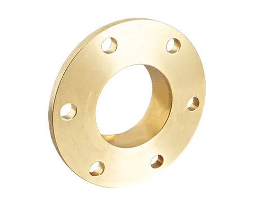ASME B16.5 Copper Nickel Slip On Flange C70600 Yellow Anti-Corrosion Coating for Marine Piping