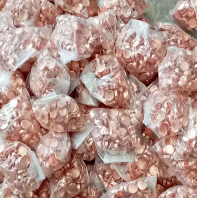 UNS C70600 ทองแดง นิเคิลท่อ Threaded Cap 2.5mm‐19mm สําหรับท่อทองแดง ความทนทานที่ดี