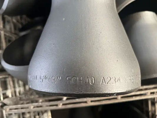 ABS Approved Copper Nickel 70/30 Eccentric Reducer Fitting with Butt Weld Ends for Offshore Platforms