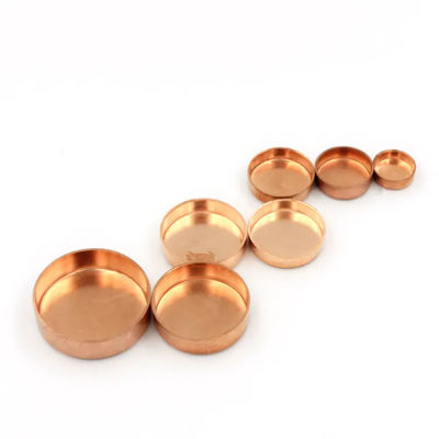 Cupro Nickel 90/10 Cap Pipe Fitting Leak-Proof Solder End Corrosion Resistant Marine Grade