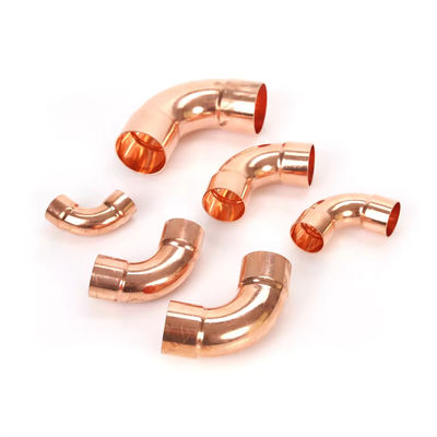 C70600 CuNi Polished Elbow High Pressure Custom Wall Thickness Pipe Bend Fitting