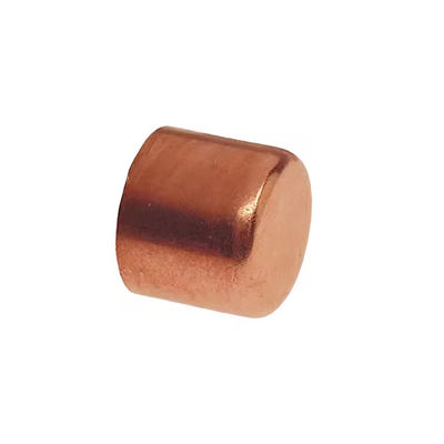 Copper Nickel 90/10 Cap Fittings Marine Grade Solder End Leak-Proof C70600 Corrosion Resistant