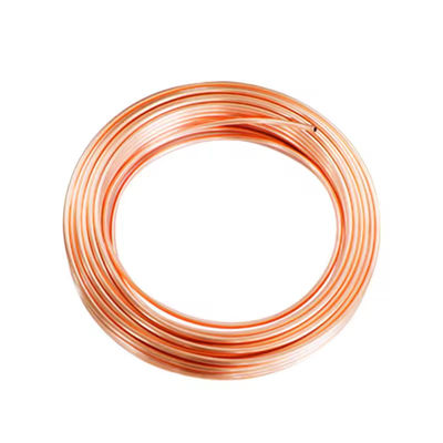 C71500 CuNi 70/30 ท่อเส้นเลือดฝอยแบบไม่มีรอยต่อท่อคอยล์ที่มีความแม่นยำทนต่อการกัดกร่อน