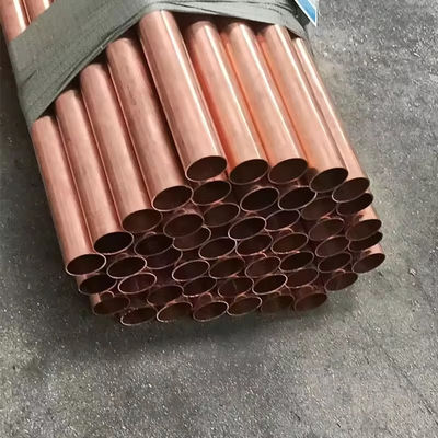 Custom Sizes Copper Nickel Tubing, ±0.1mm Tight Tolerance Tube, Bright Brushed Finish for Marine Use