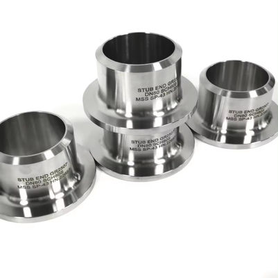 SS304 Nickel-Plated Stub End Fittings, ASME B16.5 Standard for Long Weld Lap Joint