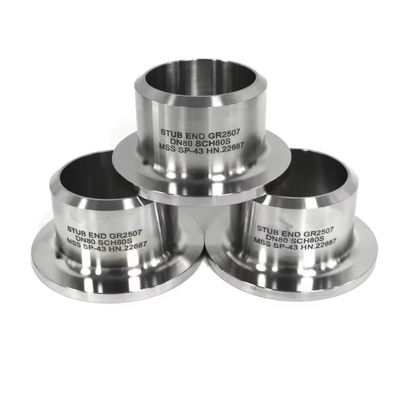 SS304 Corrosion Proof Butt Weld Lap Joint Stub End Fitting for Industrial Pipeline Connections