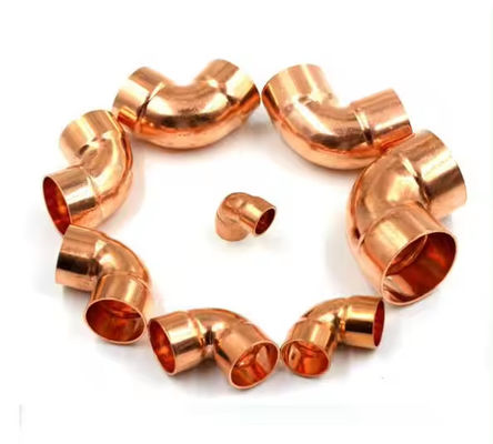 CuNi 90/10 C70600 Butt Weld 90° LR Elbow ASME B16.9 Class 150 Pipe Fitting