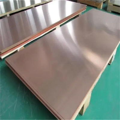 Good Thermal Conductivity Copper Nickel Plate 70/30 Cu-Ni ASTM B122 3000 x 1500MM