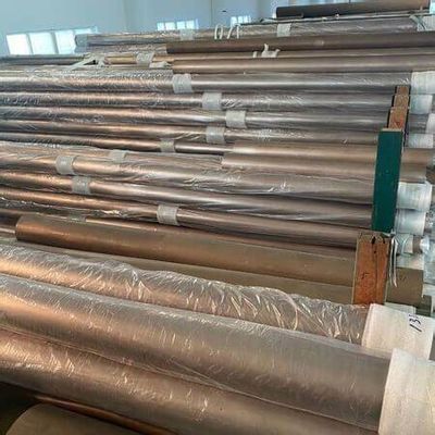 ท่อ C70600 90/10 ทองแดง นิเคิล CuNi ที่ไม่มีรอยต่อสําหรับอุปกรณ์อุณหภูมิสูง ความดันสูง - SCH80, ความยาว 6M