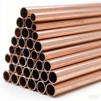 ท่อ C70600 90/10 ทองแดง นิเคิล CuNi ที่ไม่มีรอยต่อสําหรับอุปกรณ์อุณหภูมิสูง ความดันสูง - SCH80, ความยาว 6M