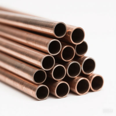 ท่อ C70600 90/10 ทองแดง นิเคิล CuNi ที่ไม่มีรอยต่อสําหรับอุปกรณ์อุณหภูมิสูง ความดันสูง - SCH80, ความยาว 6M
