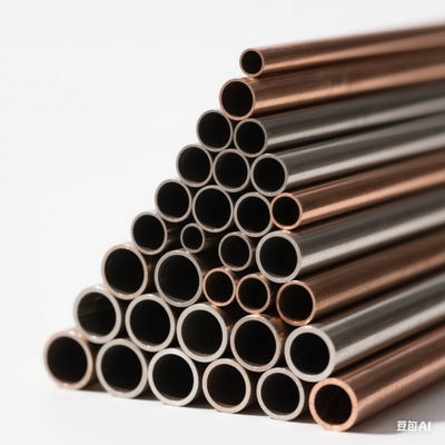 C70600 C71500 ท่อนิกเกิลทองแดงไม่มีรอยต่อ ASME SB111 ป้องกันการกัดกร่อนทางทะเล CuNi 70/30